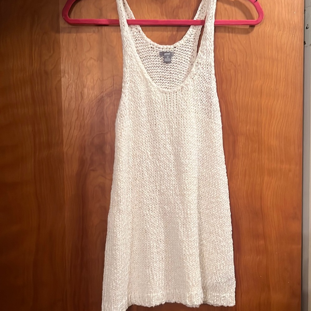 Knit tank top